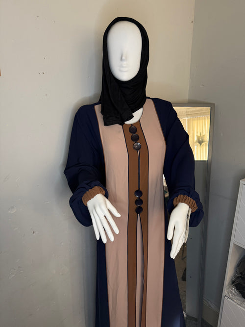 Tri-Toned Abaya
