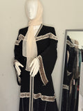 Black Embroidered Abaya